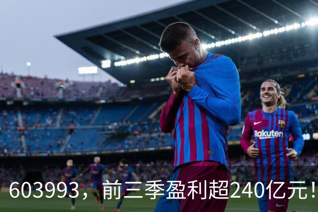 603993，前三季盈利超240亿元！已超去年全年！